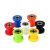 Non-slip Motorcycle 8mm Drive Chain Slider Roller Pulley Tensioner Wheel Guide for Dirt Bike Upgrade