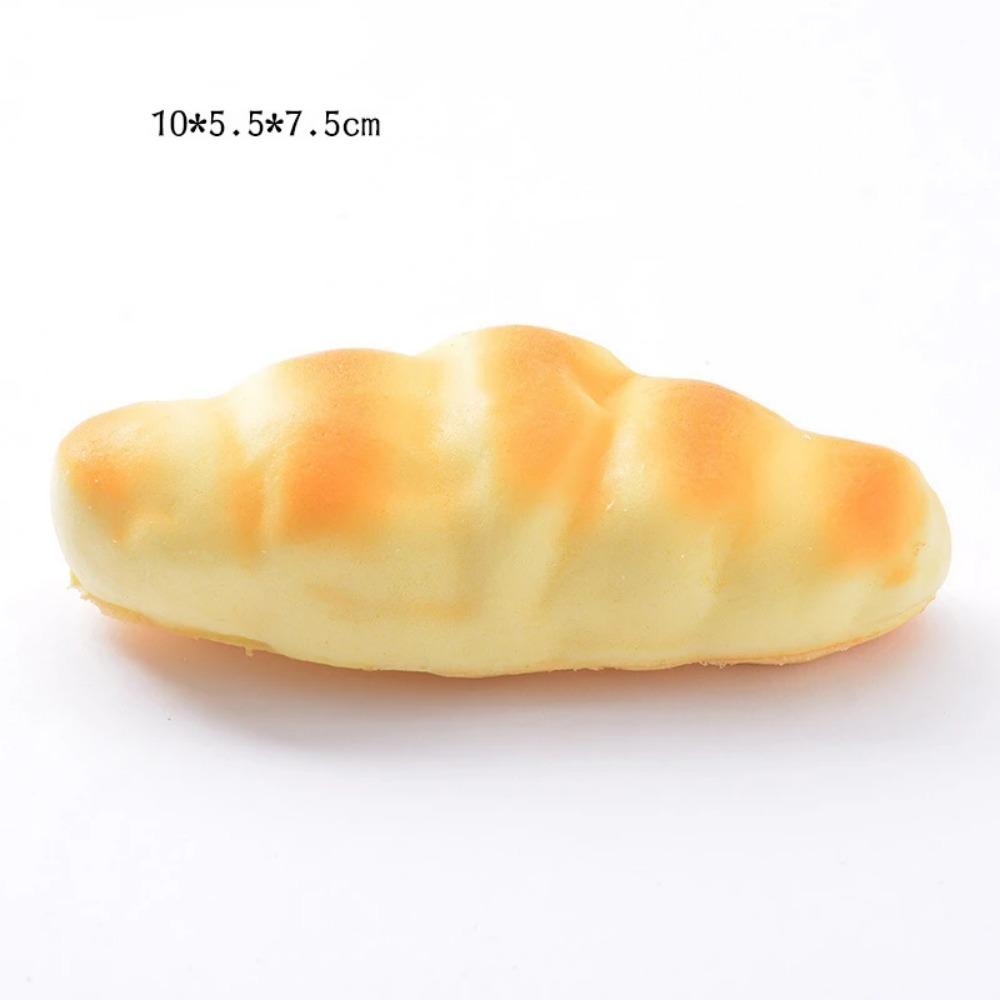 Squishy Bread Toast Food Creative Simulation Donuts Slow Rising Squeeze Stress Relief Toys Spoof Tease People Desktop Toy