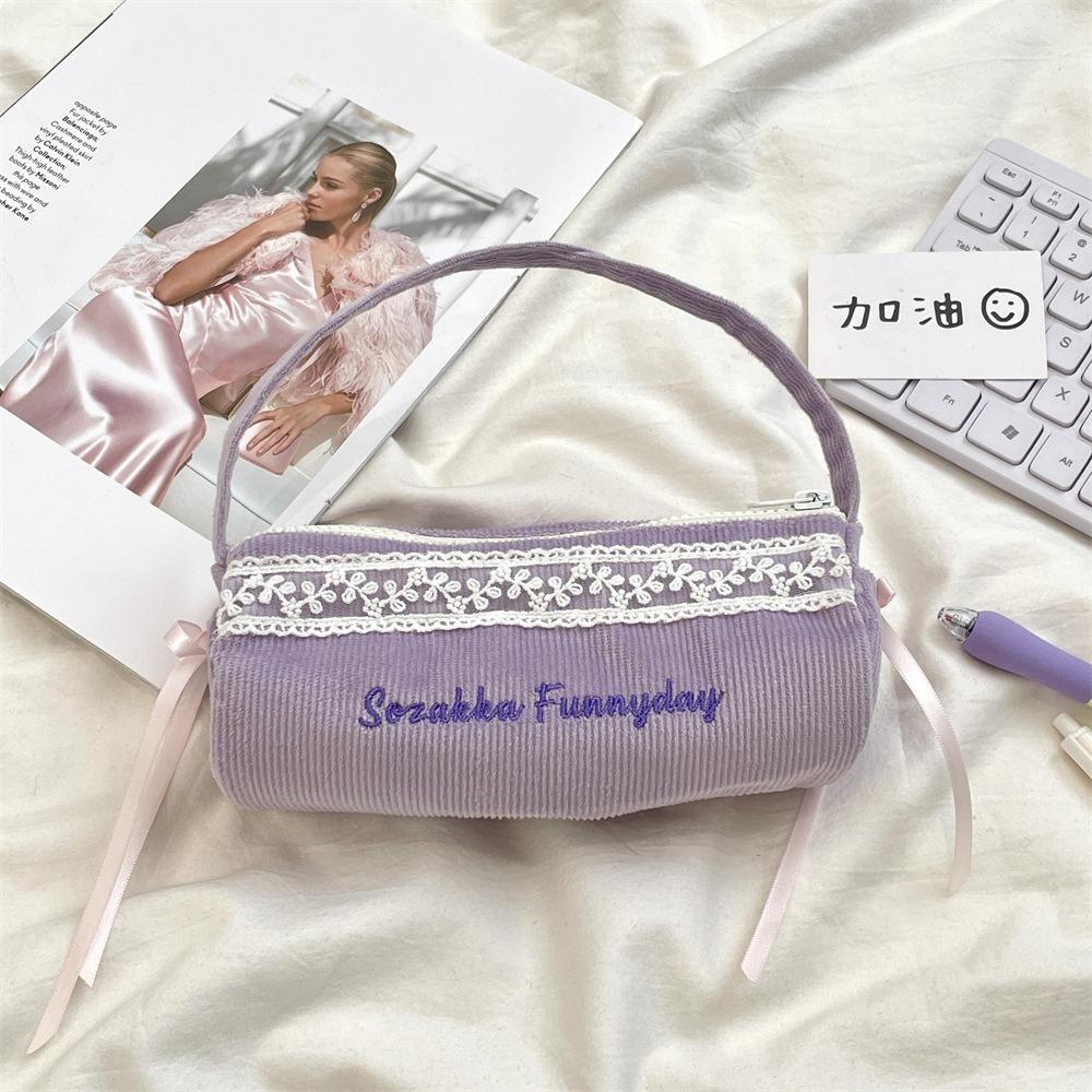 Hand-held Pen Holder Large Capacity Pencil Bag New Pencil Case  Student