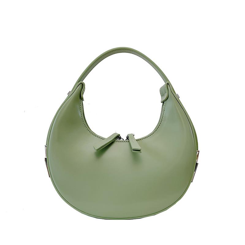 Women's Bag Internet Celebrity High Sense Half Moon Bag Fashion Crescent Armpit Bag 2024 New Casual Shoulder Messenger Bag