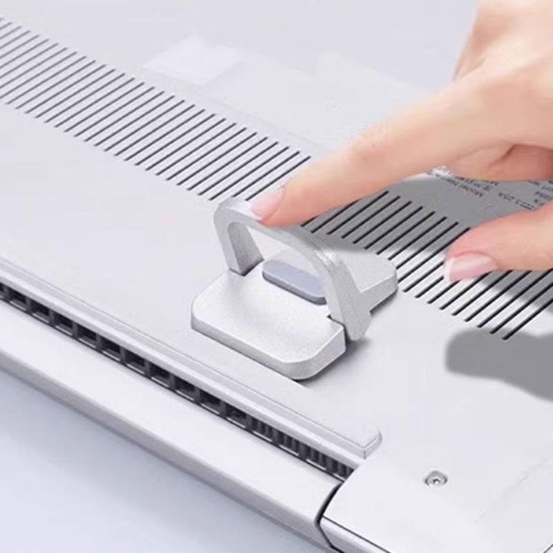 Foldable Portable Laptop Holder Bracket Aluminum Computer Stand For Home Office Desk Work Place