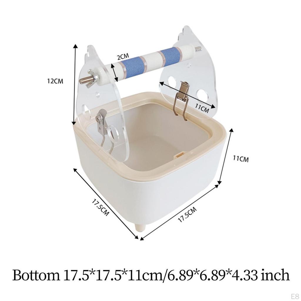 Vogeltoilettenständer, interaktive Sitzstange