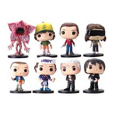 6/8Pcs Cartoon Figure TV Drama Characters Statue Figurine Collectible Model Home Office Desktop Decoration Ornament TV Series Fans Gift
