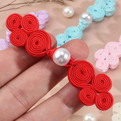 Handmade Cheongsam Sewing Fasteners Chinese Knots Button Chinese Closure Button DIY Suit Decorative Button