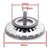 Sink Drain Strainer Stainless Steel Kitchen Sink Strainer Plug Fit for 84mm 863mm Sink Diameter Drain Waste Stopper