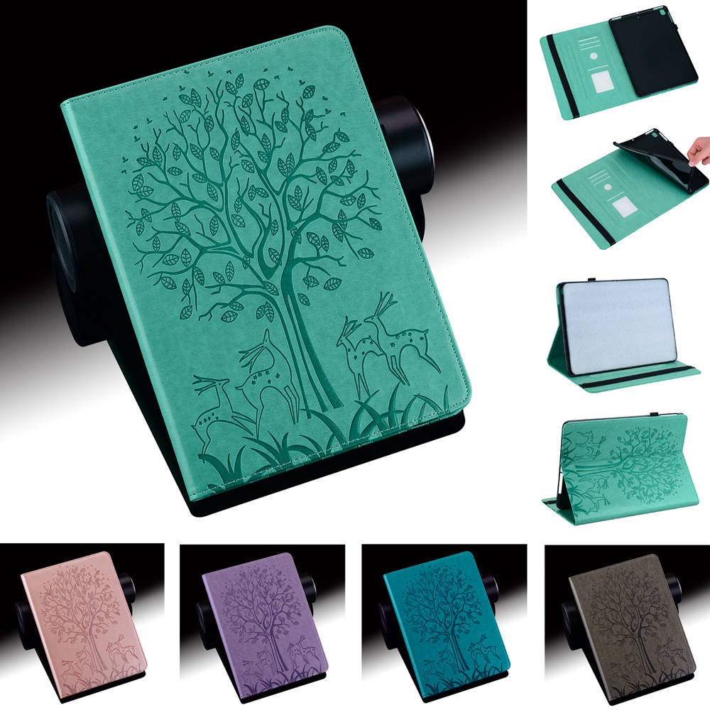 For Xiaomi Redmi Pad SE 11 Inch 2023 Case 3D Tree Patterm Case Leather Tablet Cover for Xiaomi RedmiPad SE 11 2023 Caqa