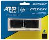Dunlop Tennis Grip Replacement 1 DTA2522 VIPER-DRY Tape, Grip, Semi-Dry Type, Black, Roll,