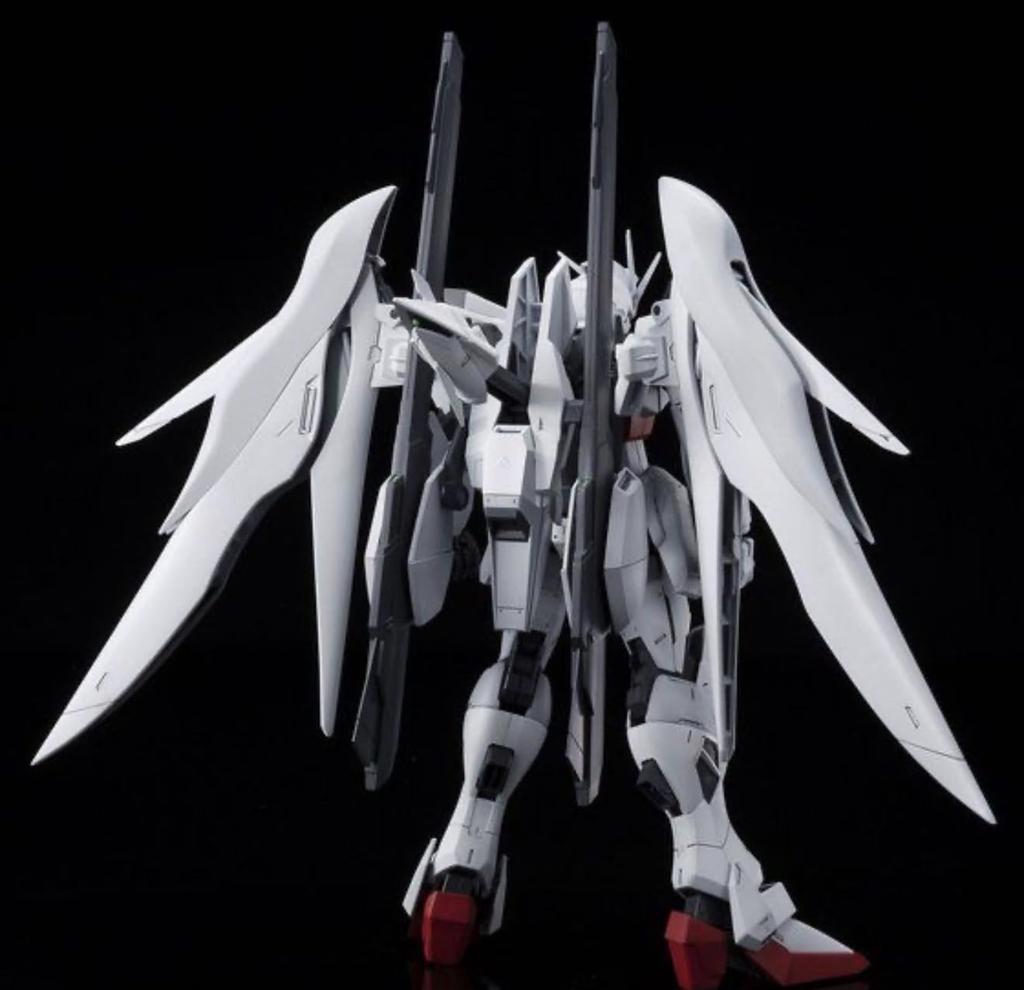 Bandai MG 1/100 Impulse Gundam Blanche Plastic Model Kit SEED ASTRAY White Hobby Exclusive Snap-Fit Assembly