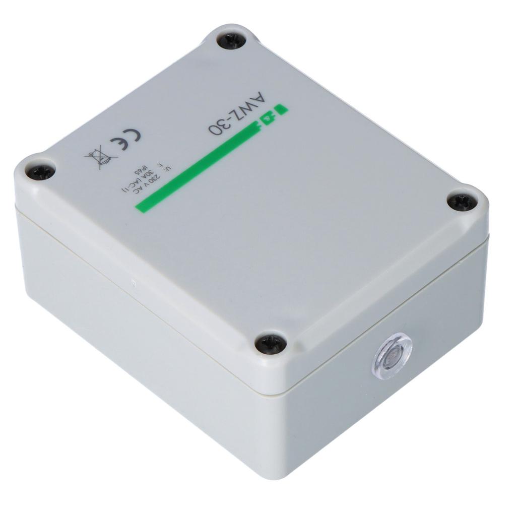 Twilight switch AWZ-30 I=30A, hermetic housing, integrated junction box