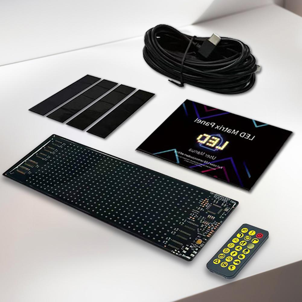 APP Control LED Display Screen Bluetooth-Compatible Flexible LED Matrix Panel Scrolling Advertising LED Sign for Store Hotel Bar