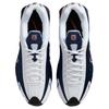 Nike Shox R4 para Hombre Azul Medianoche Blanco Plata Metálica Rojo Gimnasio HQ1988-400