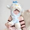 Penguin Baby Hat With Moving Ears Warm Plush Winter Kids Headgear For Children