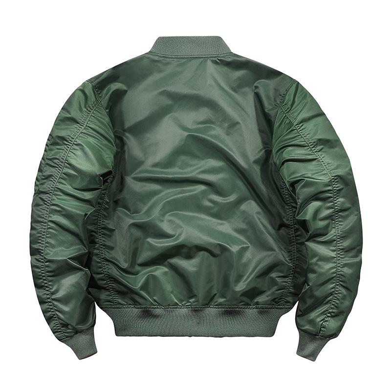 Veste Bomber Homme Uniforme de Baseball Coréen Grande Taille Combinaison de Vol Veste de Travail