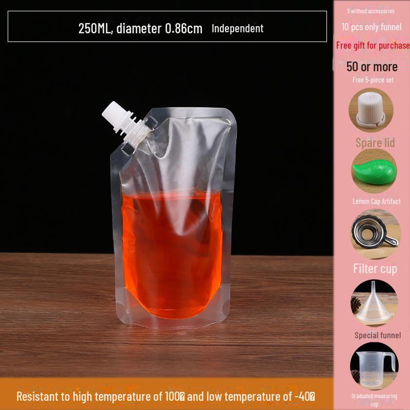Portable Music Festival Water Bag - Food Grade, Disposable, Essential for Concerts