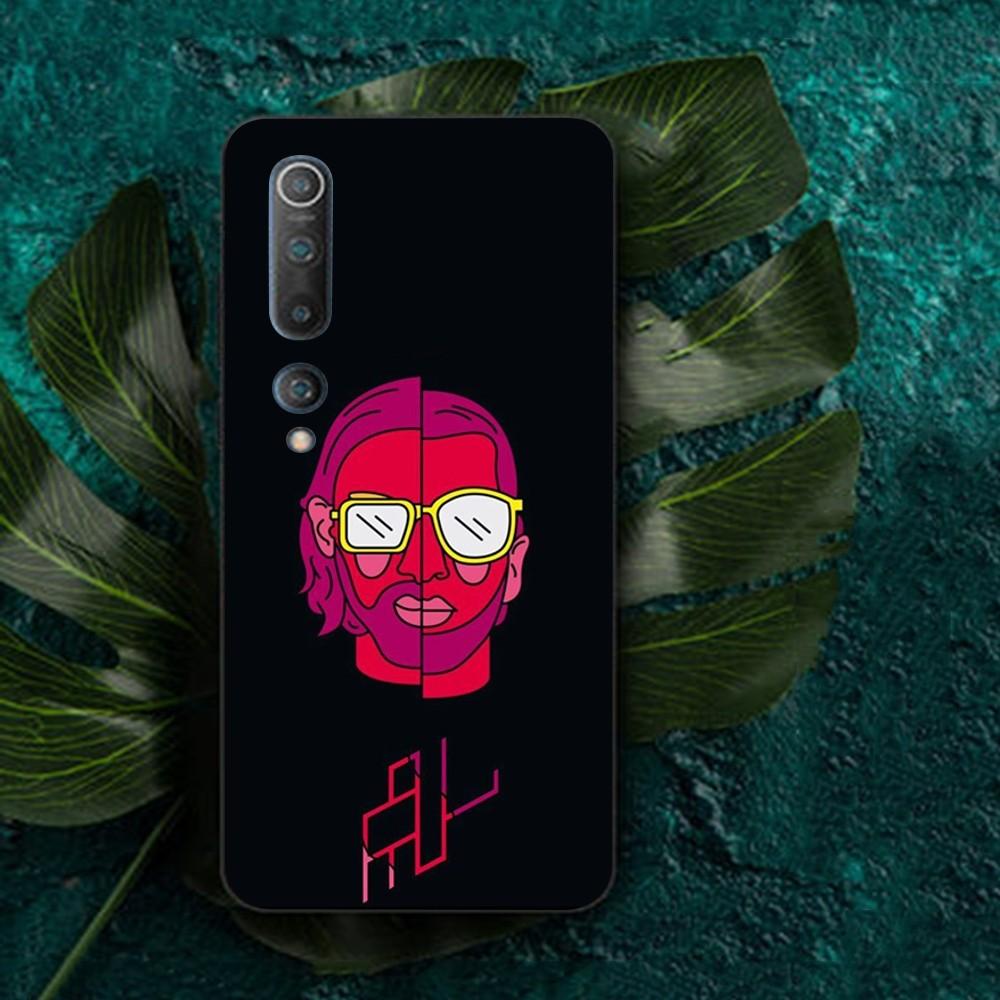 PNL QLF Rapper Black Phone Case For Redmi Note 4 X 5 A 6 7 8 T 9 9S 10 11 11S 11Epro Poco M3 Pro