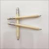 10cm Engraved Natural Wood Hotel Pencil with Eraser