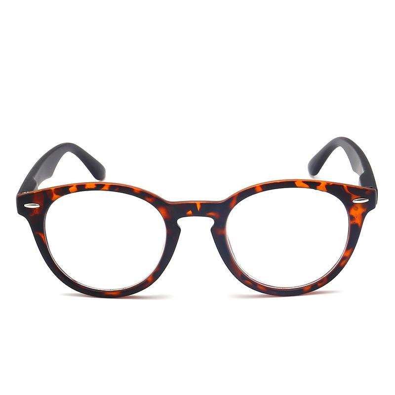Retro Reading Glasses Pc Full Frame Reading Glasses Unisex High Definition Rice Nail Round Frame Flower Glasses