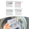 4 Pack Laundry Dissolving Bags Size 3.94 x 3.94 x 1.57 Inch Polyester Mesh