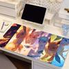 Xxl Mouse Pad P-Pokemon Anime Gamer Gaming Accessories Varmilo Keyboard Pad PC Computer Natural Rubber Desk Mat Carpet Mousepad