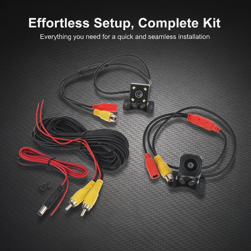 AHD Car Rear View Backup Camera 1 Set Night Vision Waterproof Parking Reverse Camera for Enhanced Driving Safety