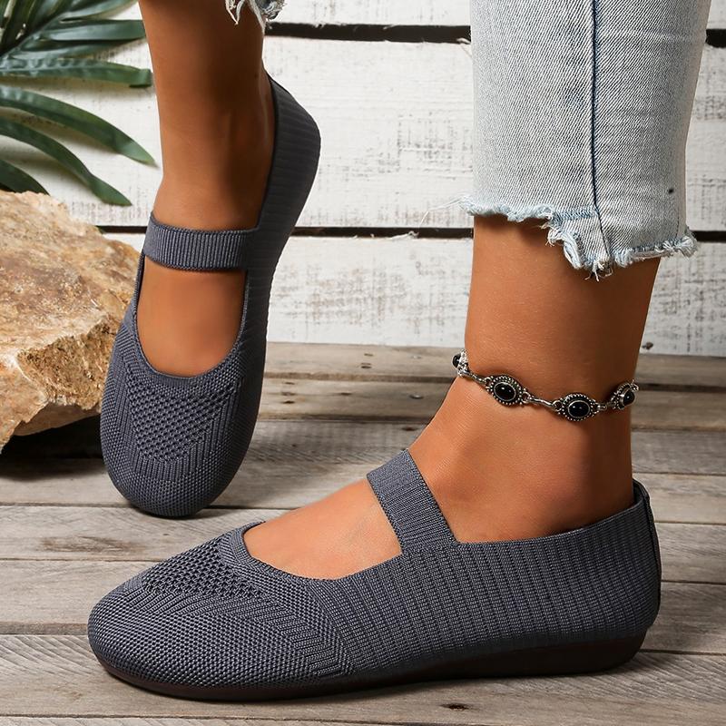 Fashion Summer/autumn Breathable Mesh Flats Shoes Woman Comfortable Weave Cloth Women Round Toe Plus Size Single Shoes for Women