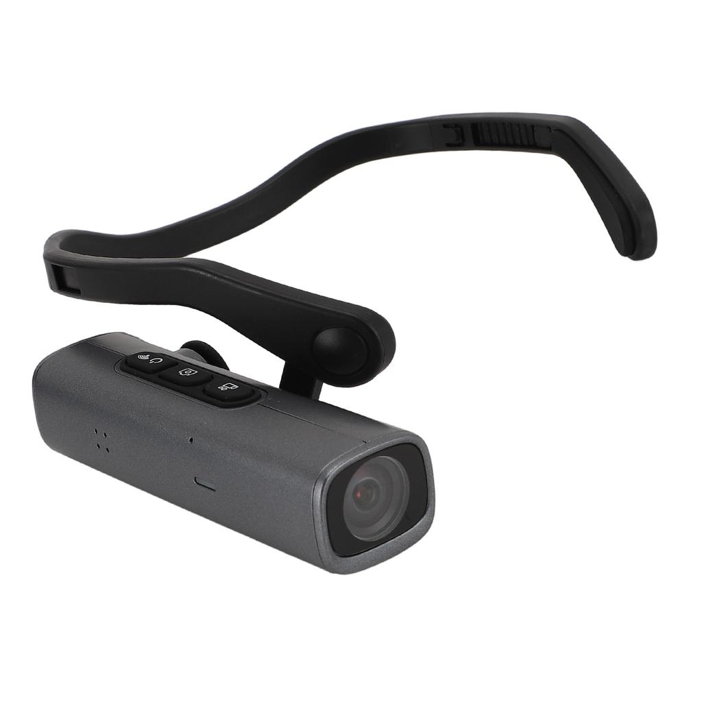 5K Head Mounted Camera Ultra HD 30FPS EIS6.0 Anti Shake Wide Angle APP Control Wearable Video