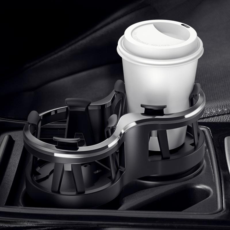 Two-Hole Water Cup Holder Car Multi-Function Car With Coke Bottle Holder, Beverage Holder Instrument Panel Cup Holders