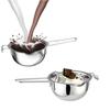 304 Stainless Steel Cheese Pot For Household Baking Chocolate Butter Sugar Melting Pot Heating Small Milk Pot Kitchen Waterproof