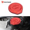 BEVINSEE Aluminum Washer Fluid Reservoir Cap for BMW E90 E91 E92 E93 E87 E82 E81 E88 X1 E84, Replace for 61667264145