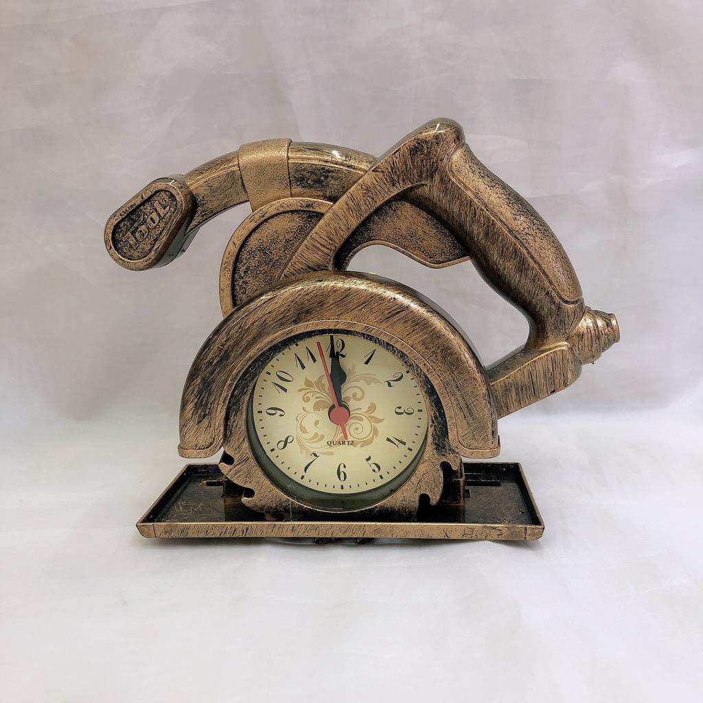 Creative retro cutting machine fashion alarm clock Student study personalized time table