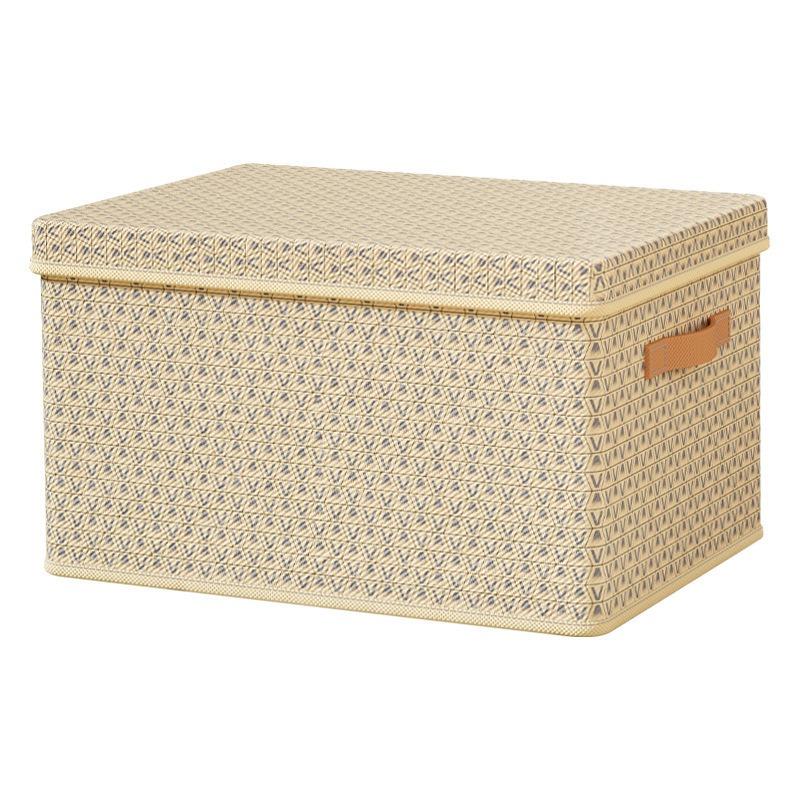 Clothes Quilt Storage Box Thick Hardboard Folding with Lid Large Capacity for Pants Closet Household Dorm Organizer