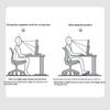 Tragbarkeit Fußstütze Unter dem Schreibtisch Fußstütze Ergonomischer Fußhocker Mit Massagerollen Fußstütze Für Heimarbeitsplatz Arbeit Schneller Versand