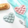 10 selv små kjærlighetssilikon håndlaget såpekakeform DIY sjokoladeform bakeform isristform