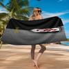 Fulham Fußballwappen Strandtuch Mikrofaser Strandtuch, Leicht und Schnelltrocknend, für Sommerreisen, Schwimmbad-Fan Geburtstagsgeschenk