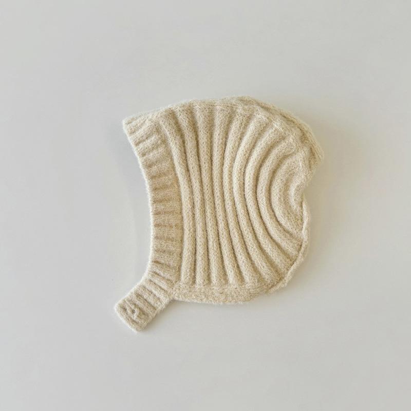 Niedliche Baby Wintermütze Cartoon Dinosaurier Kinder Strickmütze für Mädchen Jungen Mütze Babyhaube Säuglingsmütze Warme Ohren Kleinkindmütze 6-24M