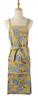 Friends Hill Short Apron Rainy Flower Yellow
