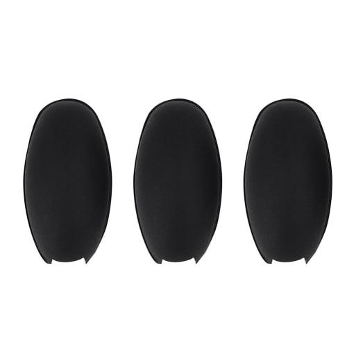 Saxophone Palm Key Risers, Saxophone Side Key Pads, Wind Instrument Accessories, Set of 3, Black