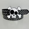 New Punk Rivet Belt, Special-shaped Buckle Belt, Ins Style, Individual and Retro, Skull Wing Gothic Belt