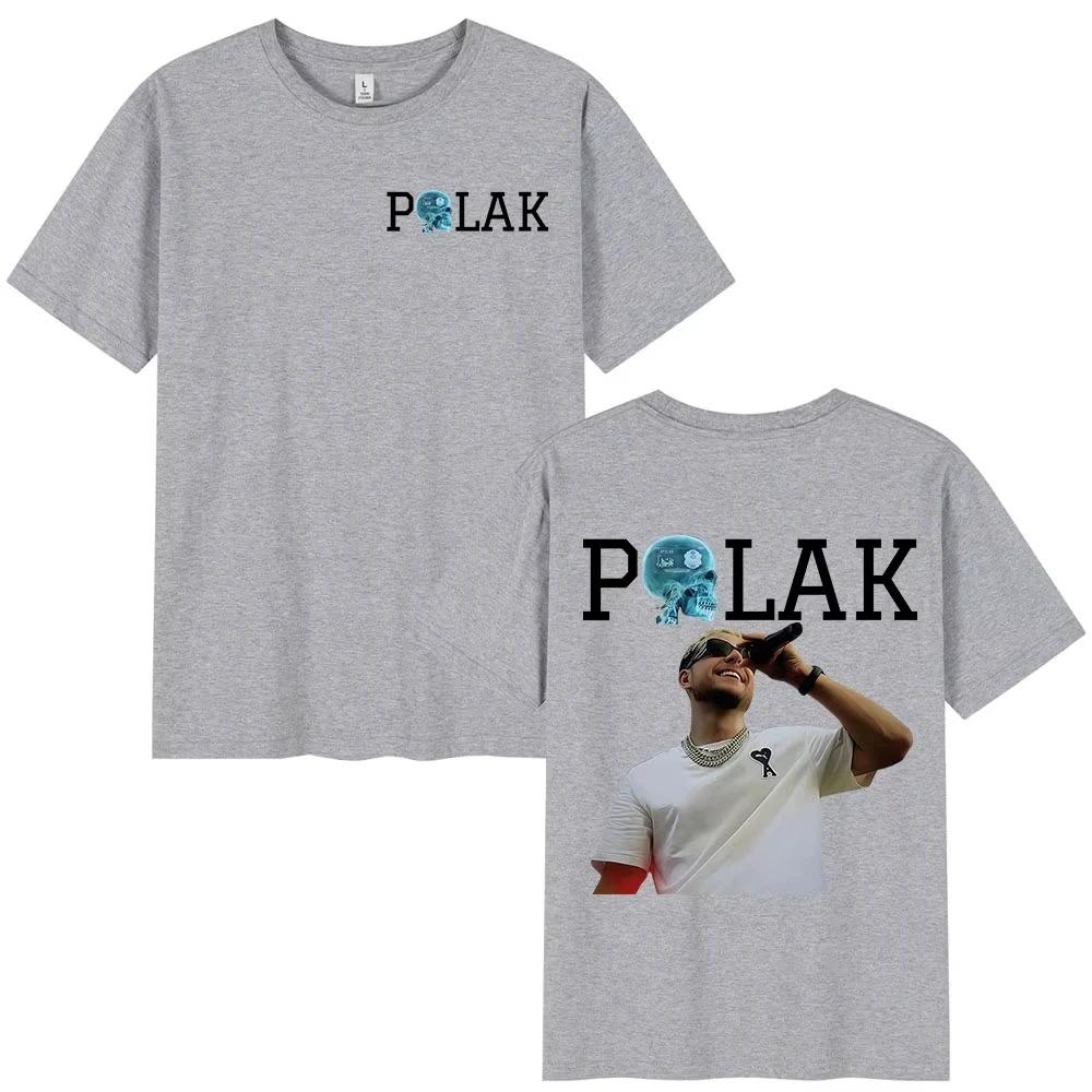 

2026 Summer New Style Rock Singer PLK Portrait TShirt HighQuality Comfortable and Casual Mens Roundneck Printed TShirt 4XL