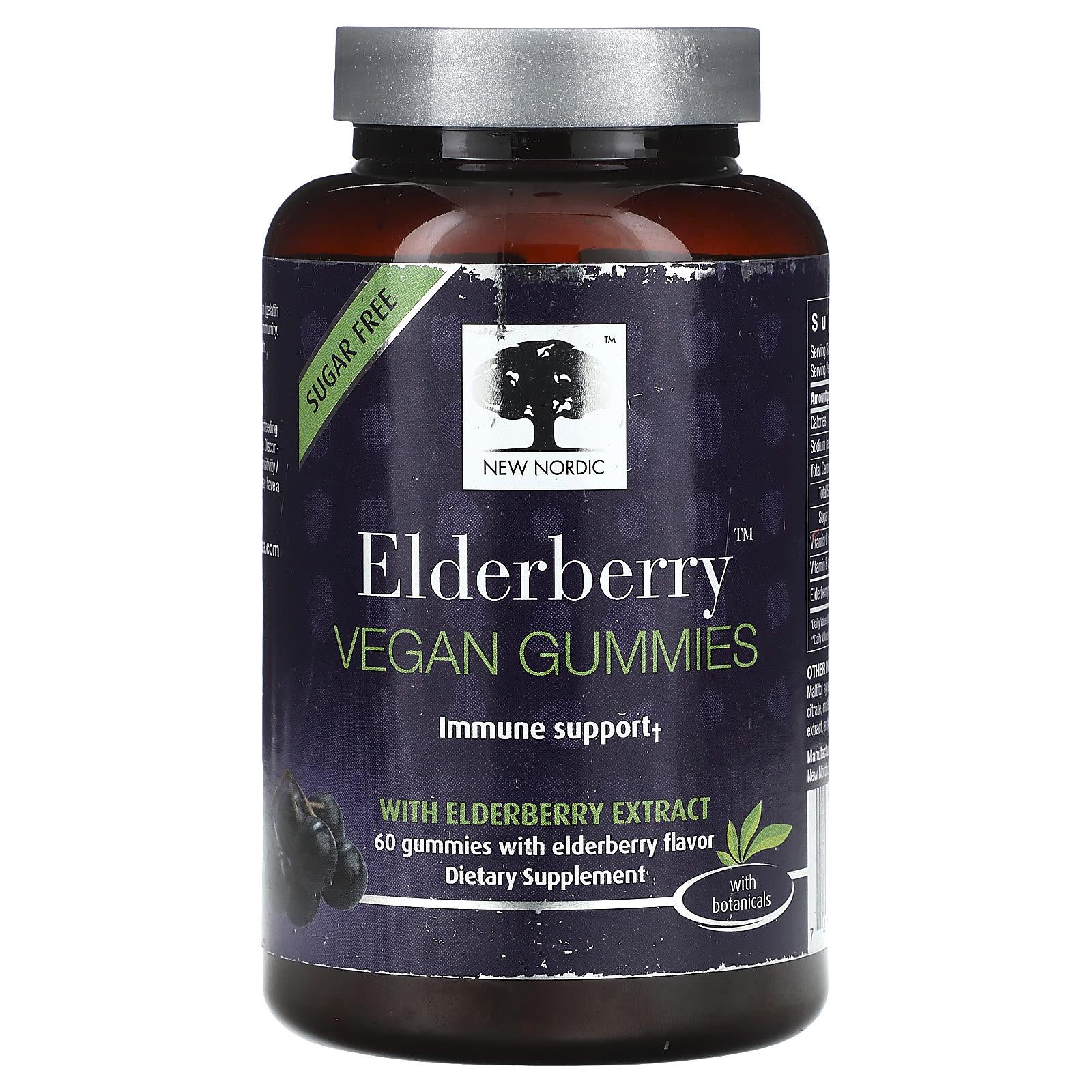 

Elderberry Vegan Gummies, 60 Pieces