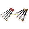 W89C Pack of 4 Premium Nylon Art Brushes Smooth Mark  Painting Tools Ergonomic Grip