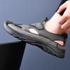 2025 Sandalen Atmungsaktive Herrenschuhe Mesh Outdoor Herren Hohlsandalen Rutschfest Strandsandalen Flats Schuhe Zapatillas Hombre