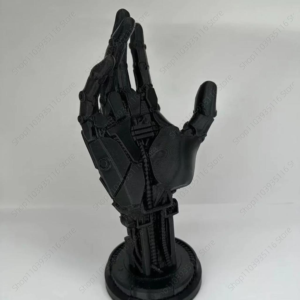 3D Cyberpunk Style Robot Bracket Arm Ornament Ps5s Xboxs Series Universal Switchs Handle Placement Home Desktop Decoration Gift
