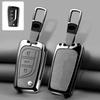 Zinc Alloy Leather Car Key Case For Toyota Auris Corolla Avensis Verso Yaris Aygo Scion Tc Im Camry Rav4 Forturner Hilux Key Fob
