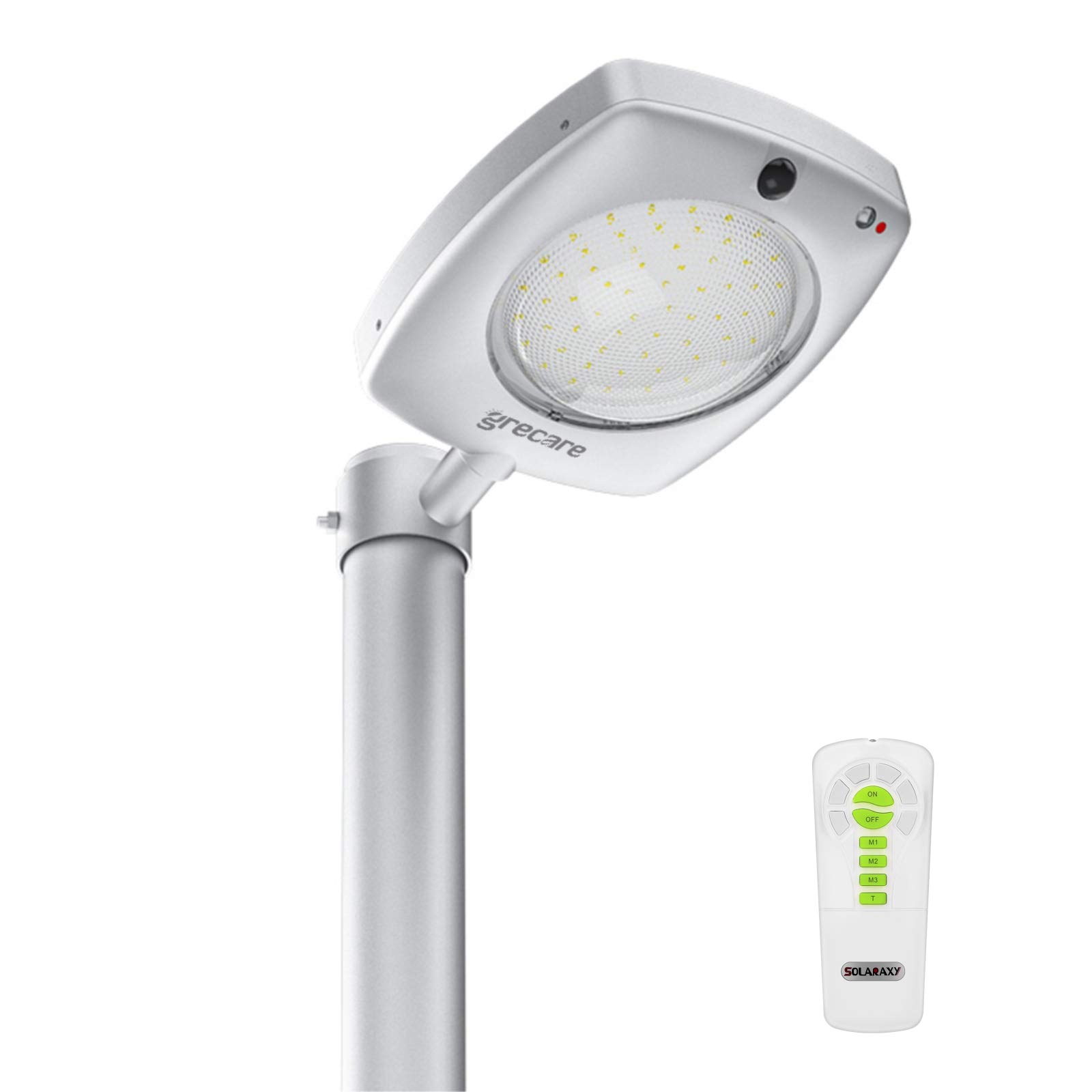 

Уличный светодиодный фонарь на солнечной батарее, примерно эквивалентный 100 Вт ртутному, солнечный, автоматическое включение ночью по движению, IP65, без проводки, освещение территории, уличный, для парковки