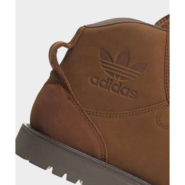 adidas Originals Superstar Leather Waterproof Durable Classic Round Toe Lace-Up Comfortable High-Top Outdoor Boots Unisex Boots IH9330