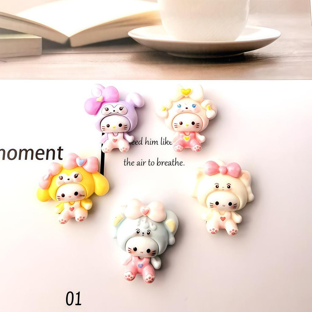 DIY Cartoon Resin Accessories: Dress-Up KT Cream Glue for Phone Cases, Hair Clips, Shoe Buckles, and Magnets