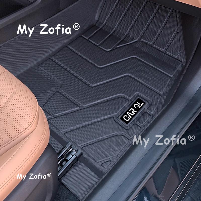 Custom Fit For BYD Han L DM EV 2025 2026 Car Interior Car Floor Mat Waterproof TPE Car Mat Waterproof Foot Liner Accessories