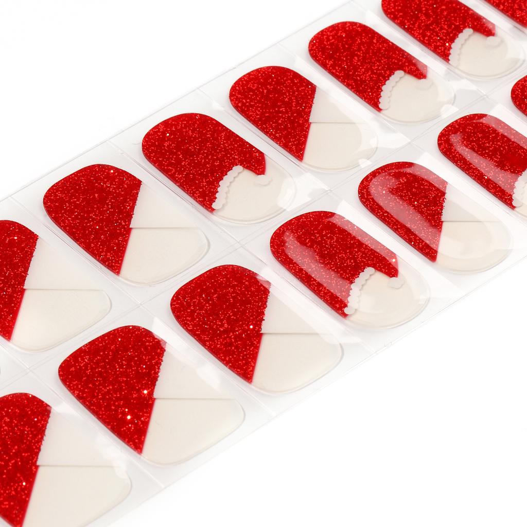 Nail Stickers Transparent Gel Nail Stickers Baking Lamp Gel Manicure Stickers