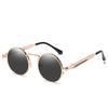 Punk Style Sunglasses, Retro Spring Metal Glasses Legs Personalized Sunglasses Women'S Reflective Sunglasses 8478